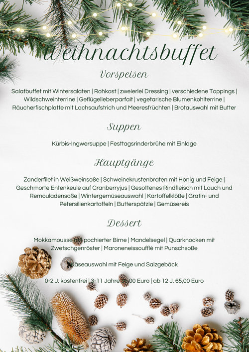 Weihnachstbuffet